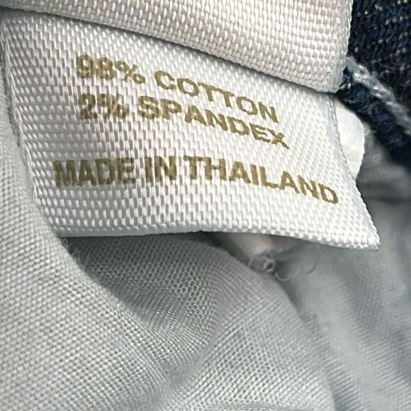 GREYHOUND Men’s Women’s 30 Jeans Straight Leg Embroidered Back Pockets Dark Wash - Picture 7 of 16